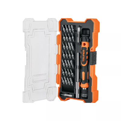 Desarmador De Precisión Con 30 Puntas Y Extensión, Truper | Desarmadores, atornilladores y similares