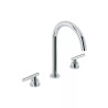Mezcladora p/lavabo,taladros separados,palanca,cromo TÚBI
