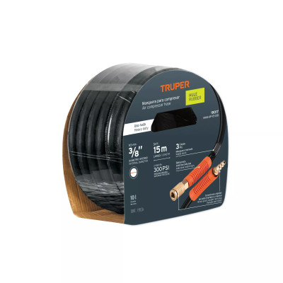 ‣ Manguera de Hule 15M x 3/8" | Truper