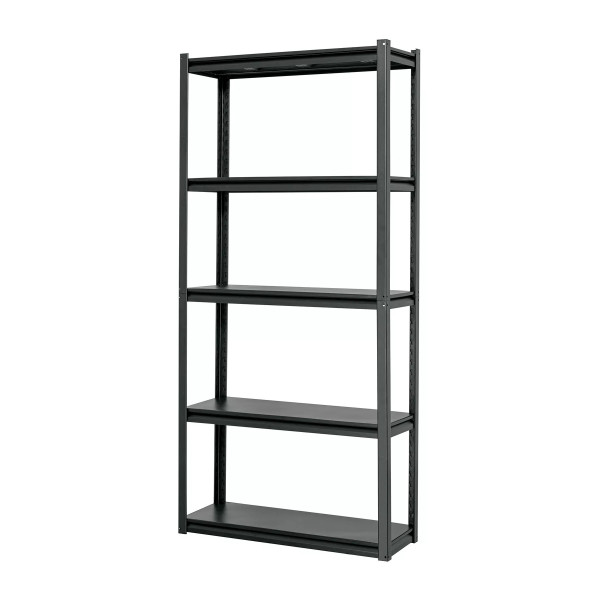 Estante metálico 5 repisas capacidad 80 Kg,180x30x85, TRUPER