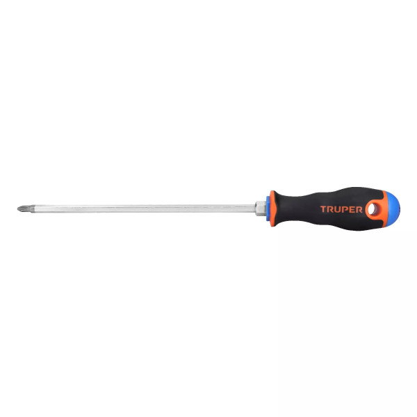 Desarmador De Cruz 1/4' X 8' Mango Comfort Grip, Truper | Desarmadores, atornilladores y similares