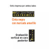 Flexómetro Contra Impactos Cinta Negra X-Ancha 27 Mm 8 M | Flexómetros / Cintas Metricas Ferreterias Ferretodo