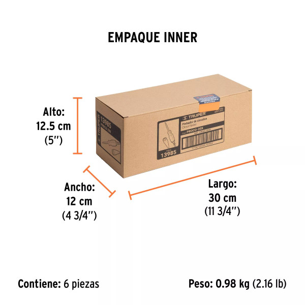 Probador De Circuitos De Corriente Directa 20 Cm, C/Caimán | Ferreterias Ferretodo Guatemala
