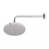 Regadera cromo 8" plato redondo, con brazo, FOSET ELEMENT
