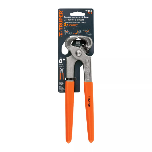 Tenaza Para Carpintero 8', Truper | Herramientas Manuales
