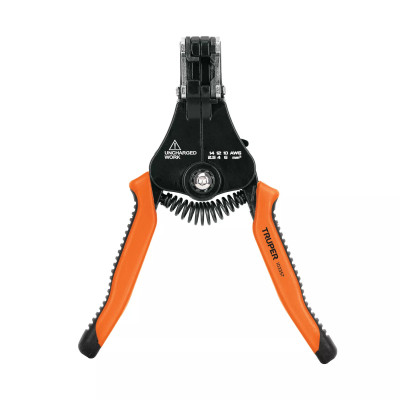 Pinza 6.5" pela cables automática, 14 a 10 AWG, TRUPER