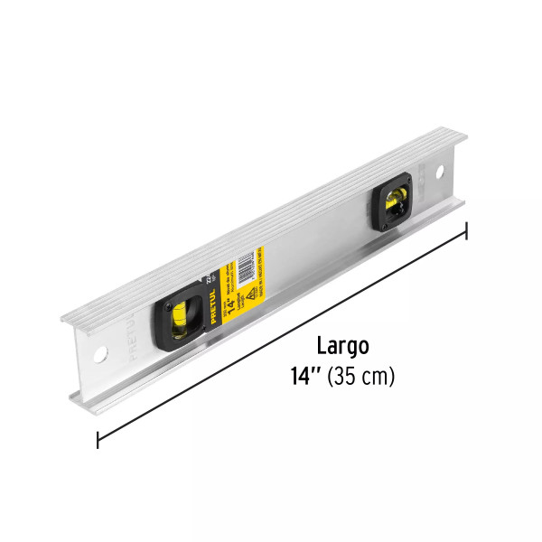 Nivel De 14' Cuerpo De Aluminio, Pretul | Niveles