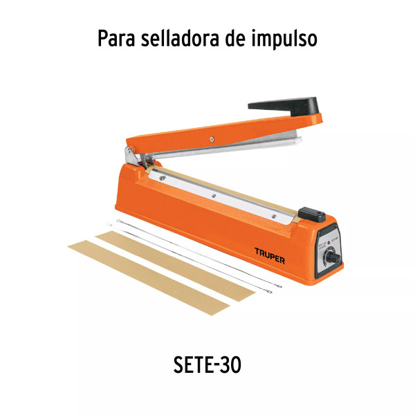 ‣ Juego 5 pzas resistencia selladora 30 cm | Truper