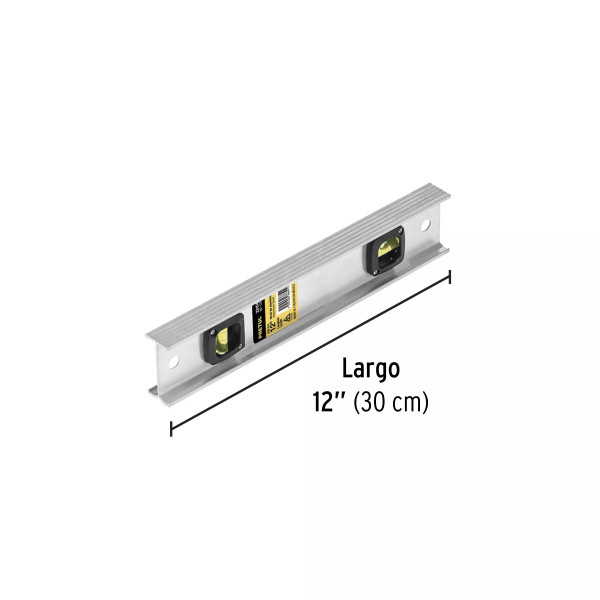 Nivel De 12' Cuerpo De Aluminio, Pretul | Niveles