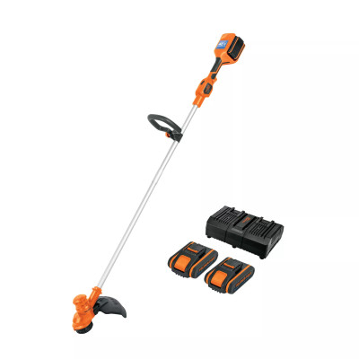 ‣ Desbrozadora 40V 2 baterías 2Ah, cargador dual | Truper