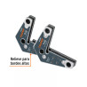 2 Escuadras magnéticas esquineras 2-3/4" cap. 11 kg, TRUPER