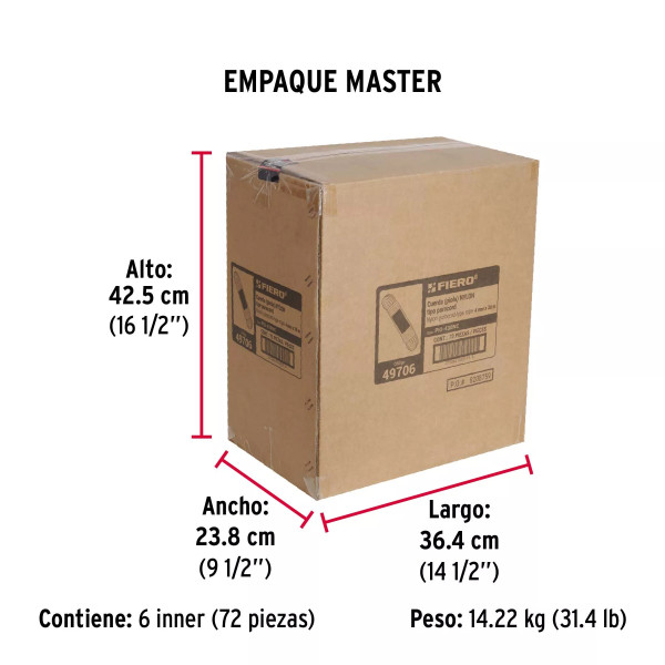 Piola de nylon paracord de 4mm x 30m camo, madeja, FIERO