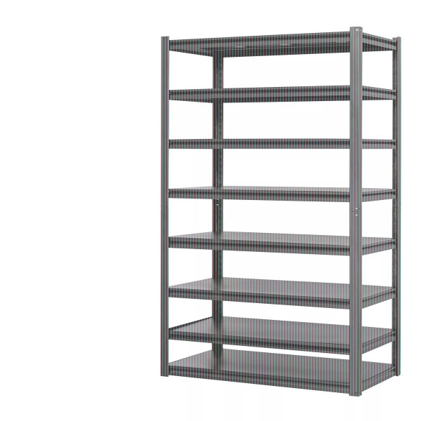 Estante metálico 8 repisas capacidad 80 Kg,180x45x85, TRUPER