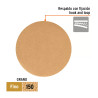 Paquete c/5 discos de lija 6" grano 150, ciegos