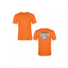 Playera cuello redondo para hombre, naranja, CH, Truper