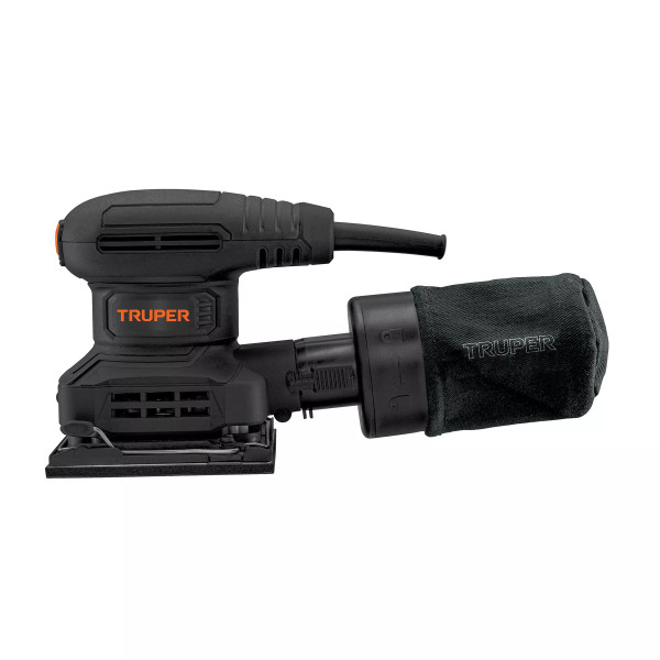 Lijadora orbital 1/4 hoja, 300W, TRUPER INDUSTRIAL