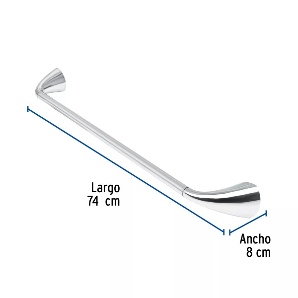 Toallero con barra de acero inoxidable, FOSET AERO