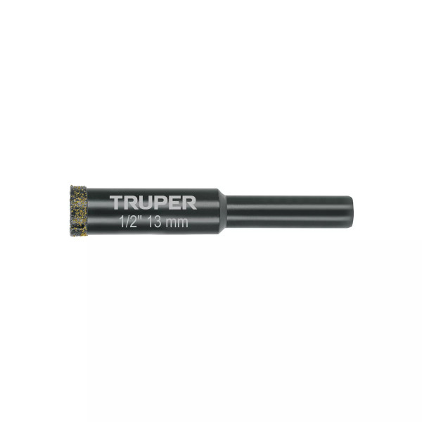 Broca diamantada 1/2" (13 mm), TRUPER