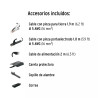 Mini soldadora inversora 130A, bivoltaje, Serie 300, PRETUL