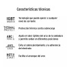 Mini soldadora inversora 130A, bivoltaje, Serie 300, PRETUL