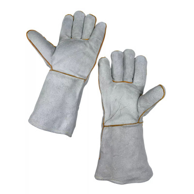 ‣ Guantes de soldador de gamuza resistentes | FERRETODO