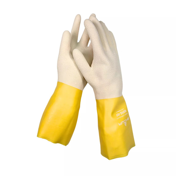 ‣ Guantes Látex Corrugado M resistentes | FERRETODO