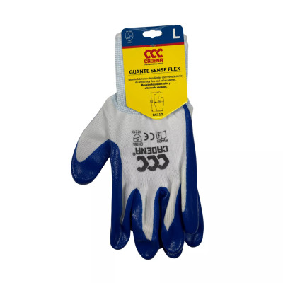 ‣ Guante Sense Flex Nitrilo L resistente | FERRETODO