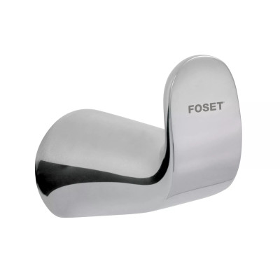 ‣ Gancho sencillo de latón cromo para toalla RIVIERA | Foset