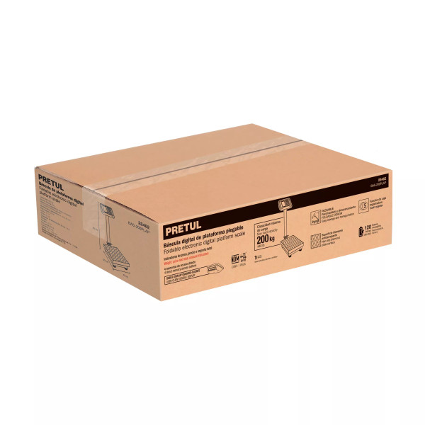 Báscula Electrónica De Plataforma Plegable, 200 Kg | Básculas, Pesas y Similares