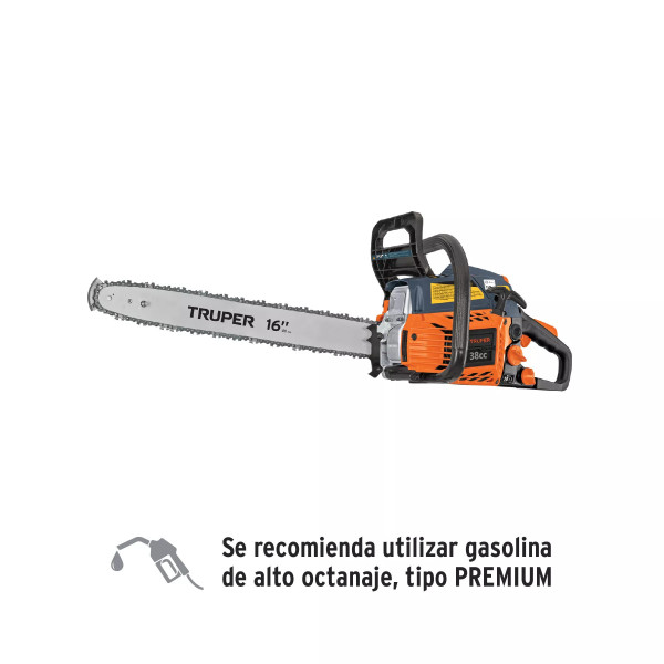 ‣ Motosierra 38 cc gasolina 16" | Truper