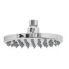 Regadera cromo 6" plato redondo, sin brazo, FOSET ELEMENT