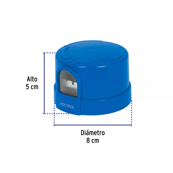 ‣ Fotocelda 1/2 vuelta 127-220 V | Volteck