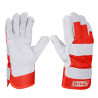 ‣ Guantes de cuero TOTAL 10.5" resistentes | FERRETODO