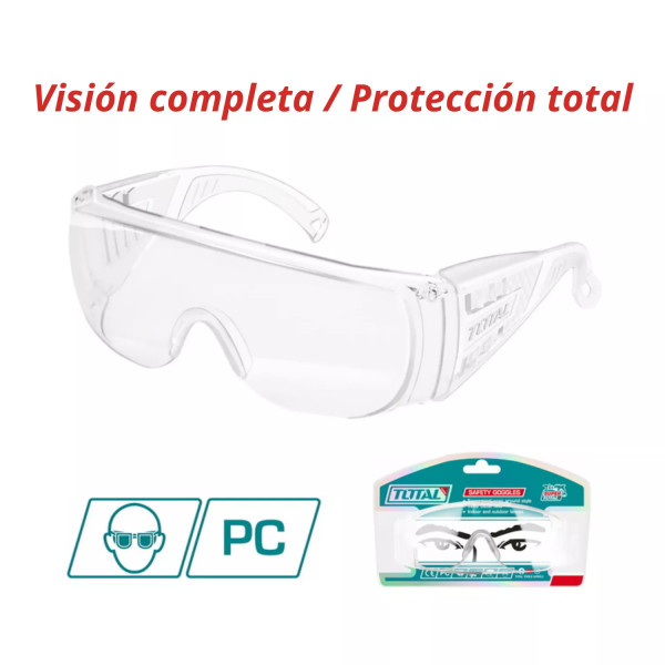 ‣ Lentes de Seguridad Transparentes resistentes | FERRETODO