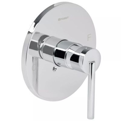 ‣ Monomando regadera cromo ELEMENT para baño | Foset