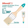 ‣ Brocha 2" Total Tools resistente | FERRETODO