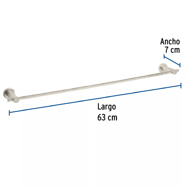 ‣ Toallero de barra satín FOSET ELEMENT | Foset