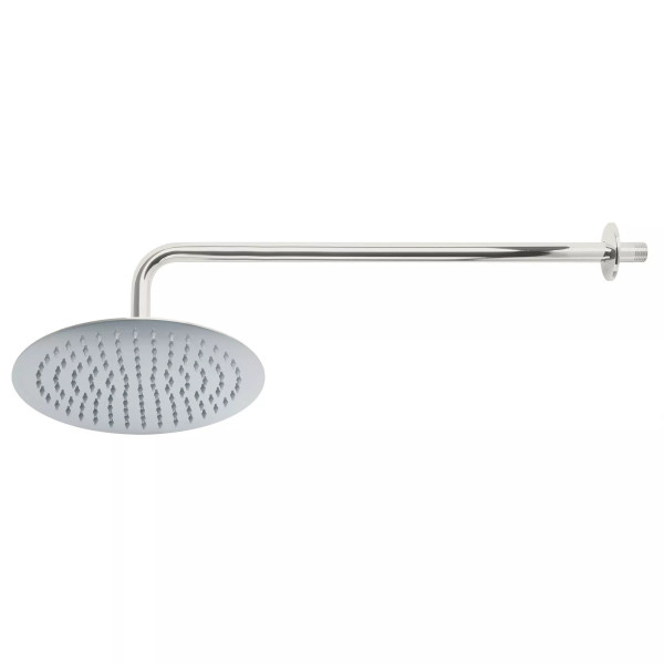 ‣ Regadera 10" con brazo, cromo, FOSET RIVIERA | Foset