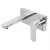 Monomando a pared para lavabo, cromo, FOSET RIVIERA