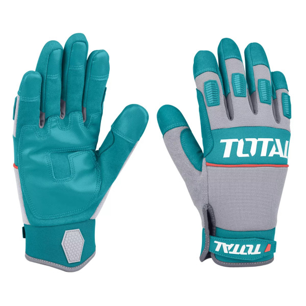 ‣ Guantes Mecánicos TOTAL TSP1806-XL Resistentes | FERRETODO