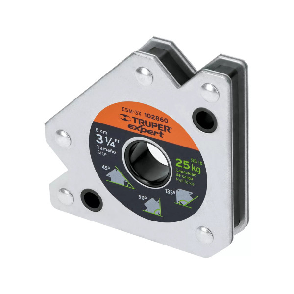 Escuadra Magnética 3" Para Soldar, Capacidad 25 Kg" | Reglas, Escuadras y Similares