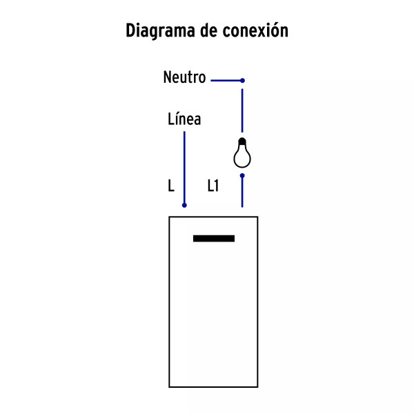 ‣ Placa armada negra Lisboa 1 interruptor... | Volteck