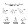 Escuadra Magnética 3" Para Soldar, Capacidad 25 Kg" | Reglas, Escuadras y Similares