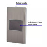 ‣ Placa acero inox 1 interruptor Lisboa... | Volteck