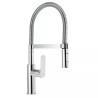 Monomando nariz flexible para fregadero, cromo,FOSET RIVIERA