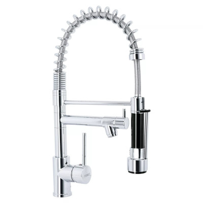 ‣ Monomando doble salida fregadero Cromo, ELEMENT | Foset