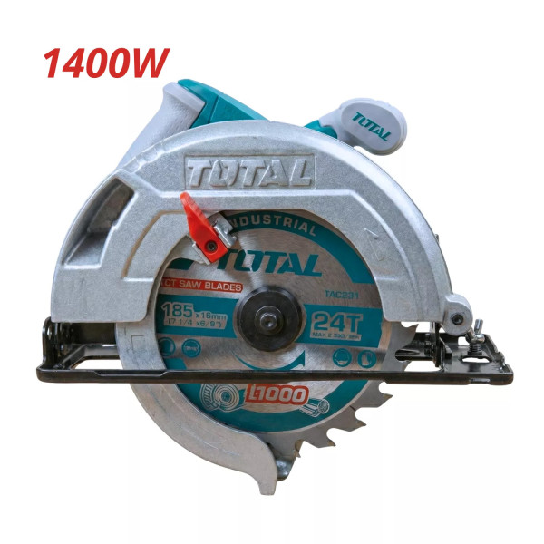 ‣ Sierra Circular TOTAL 1400W potente y profesional | FERRETODO