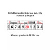 Flexómetro Amarillo 5.5 M Cinta 25 Mm, En Tarjeta, Pretul | Flexómetros / Cintas Metricas Ferreterias Ferretodo