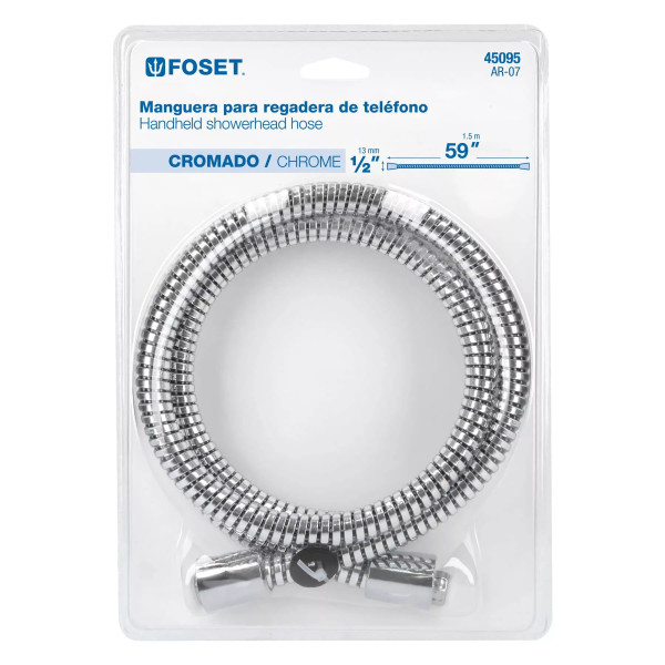 ‣ Manguera plástica 1.5 m para regadera | Foset