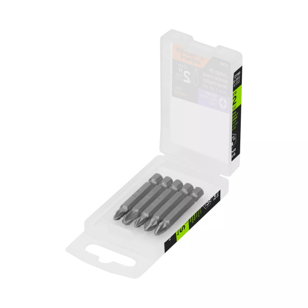 Estuche Con 5 Puntas Pozidriv Combinadas Largo 2', Expert | Brocas, puntas y similares Ferreterias Ferretodo